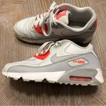 Nike Air Max 90 Leather GS 7Y W8.5 'Platinum Grey' Photo 0