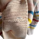 La Ligne Marin Striped Rainbow Wool Cashmere Sweater Photo 4