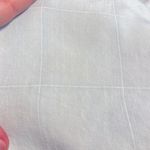 Chelsea & Theodore Tencel Swing Dress Windowpane Plaid Sleeveless NWT Large Blue Photo 7