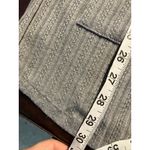 Blu Pepper Women Gray Ribbed Knit Open Front Long Sleeve Cardigan Sweater Size S Photo 12