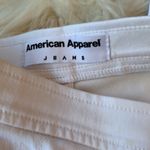 American Apparel Easy Jean in White XXS Photo 7