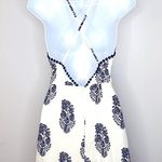 Tea & Cup Black and Cream Sleeveless Romper Size Small Photo 1