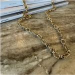 J.Crew  long gold chain necklace Photo 2