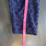 T by Talbots Terry Cloth Navy Diamond Textured V Neck Hooded Pullover Top SP Blue Size undefined Photo 11