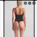 SKIMS  mesh bodysuit black sheer sexy classic fall casual date night designer $68 Photo 2