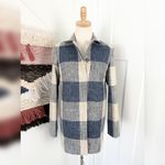 J. McLaughlin  Hester Jacket Blue Cream Sz XS Photo 2