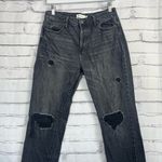 Böhme Super High Rise Distressed Mom Jeans Washed Black Women’s 28 Denim Y2K Photo 5