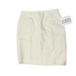 Norma Kamali  Women’s Wool Skirt Pencil Ivory Size 8 NWT Photo 3