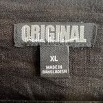 Original Nicole Miller Black Linen Dress Minimalist Classic 90s Quiet Luxury XL Photo 3