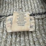 American Eagle  Vintage Sweater M Chunky Knit Lambswool Oversized Minimalist Boxy Photo 5
