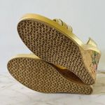 Coach  Ellette Gold Beige Cork Wedge Heel Sandals - US 8.5 Photo 10