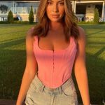 House Of CB frangelica pink corset. Size Xs  Seen on khloe kardashian. Photo 0