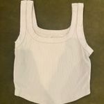 Madewell  Ribbed Tank Top Light Green Photo 0