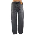 Levi's Baggy Dad Women's Black High Waisted Loose Wide Leg Denim Jeans Size 25 Photo 2