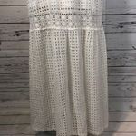 Venus white long eyelet with embroidery cold shoulder bell sleeves size 10 Photo 8