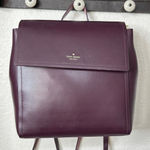 Kate Spade  Leather Backpack Burgundy Photo 0