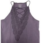 American Eagle Purple Spaghetti Strap Lace Body suit // Medium Photo 1