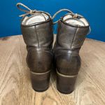 Freebird by Steven Devin Brown Leather Lace Up Ankle Boots Boho Women’s Size 8 Photo 2