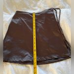 Rampage Elegant Brown Wrap Skirt Photo 8