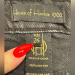 House of Harlow 1960 Jean Short Black High Rise 26 Photo 3