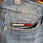 Tommy Hilfiger NWT Classic Carpenter Jean Shorts Size 4 Blue Denim Raw Hem Women Photo 8