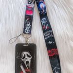 Scream horror movie lanyard with Id/ card holder Black Photo 0