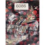 Ralph Lauren lauren black red floral top poppy short sleeve blouse Medium Zip Photo 9