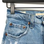 Levi's  Ribcage Straight Ankle Denim Cutoff Shorts Light Wash 24 Photo 1