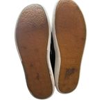 UGG  Black Leather Slip-On Sneakers Size 6.5 Photo 4