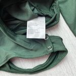 Green Cowl Neck Long Sleeve Bodysuit XS Photo 3