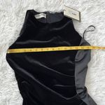 Chiara Boni  Women’s Lis Velvet Trumpet Gown with Satin Panel in Nero size 2 Photo 8