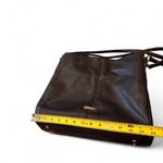 Anne Klein  Hobo Bag Black Faux Leather Photo 12