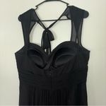 Bill Levkoff Black Maxi Dress Photo 3