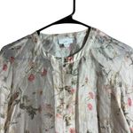 J.Jill Floral Print Button Front Tunic Shirt Dress Size S Photo 1
