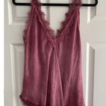 Burgundy Lace One Size Tank Italy Feminine Free Size Ethereal Red Photo 0