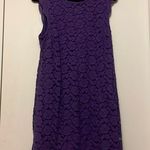 Nicole Miller  purple lace dress Photo 0