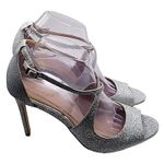 Jewel Badgley Mischka Cook Metallic Glitter Evening Shoe Photo 3