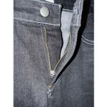 Eileen Fisher Black Denim not distressed stretchy organic cotton blend jeans siz Photo 2