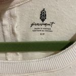 Free People  White Away With The Wind Top Sz S Photo 5