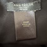 Ann Taylor Dress Women 00P Black Pink Floral Sheath Dress Crossover Strap Petite Photo 5