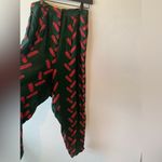 Norblack norwhite green silk harem pants size S‎ Green Photo 6