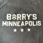 Barry’s Minneapolis Crop Sweatshirt Size Small Black Photo 8