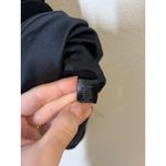 EXPRESS Y2k Black Velvet Babydoll Top Sz 0 Whimsigoth Witchy Fairy Grunge Flowy Photo 6