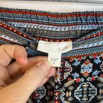 J Jill Busy Maximalist Print Pull On Boho Harem Casual Pant Size Medium Blue Photo 6