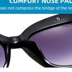 Chic Cat Pink Roses White Frame Sunglasses Photo 4