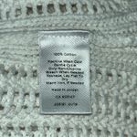 Talbots Women's White 100% Cotton Cable Knit Long Sleeve‎ Sweater 2X Photo 6