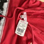 A'Gaci A’GACI Long Sleeve Red Super Sassy Cropped Sweatshirt Top Womens Small New Photo 3