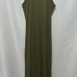 Gianni Bini Elegant Olive Green Maxi Dress Photo 0