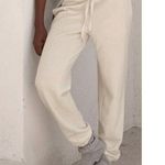 Aerie  Big Chill Jogger Cream Color Size Large Photo 1
