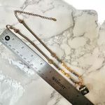 Liz Claiborne  vintage abalone pendant necklace Photo 5